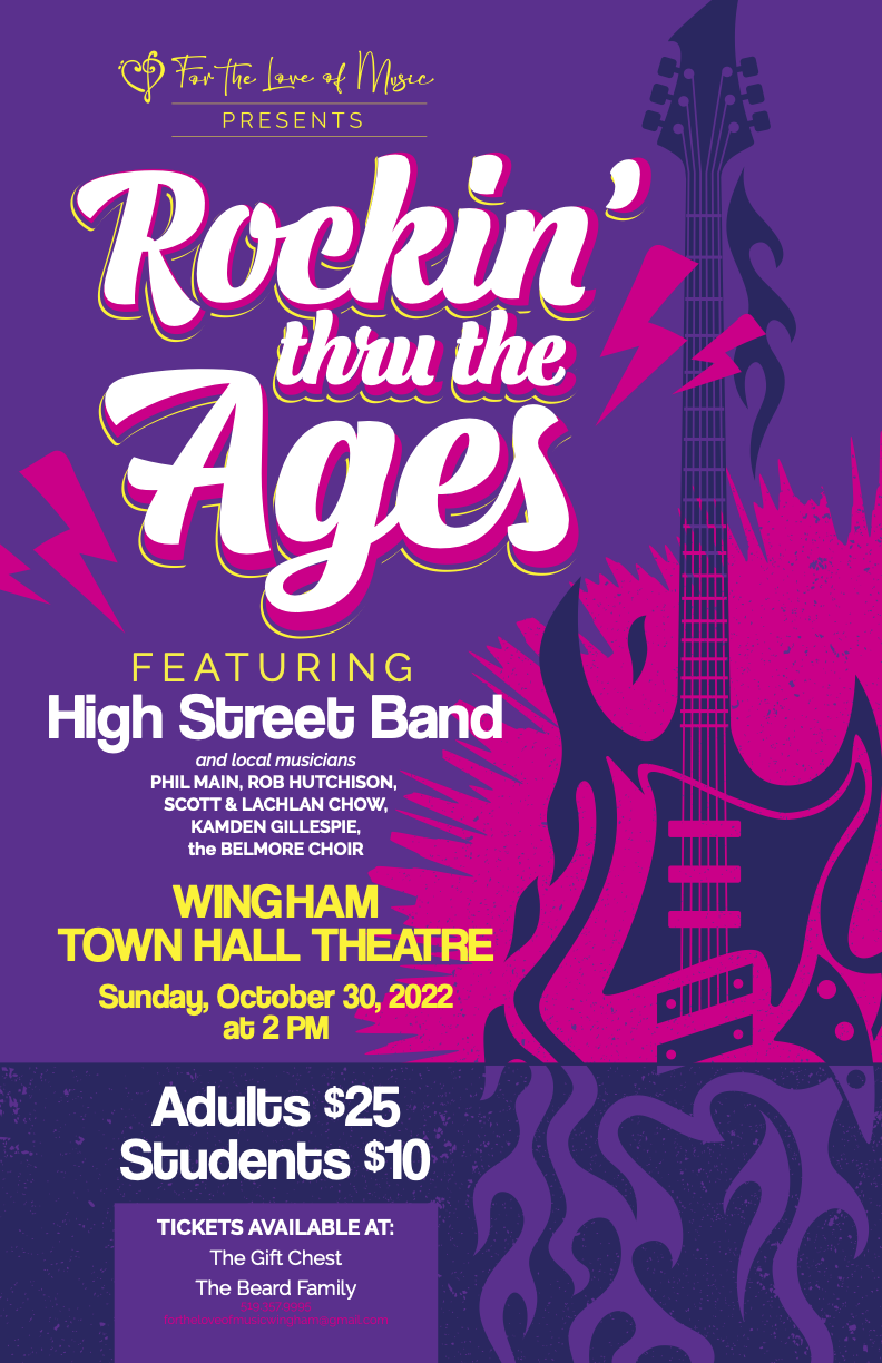 Rockin’ Thru the Ages – Wingham Town Hall Theatre